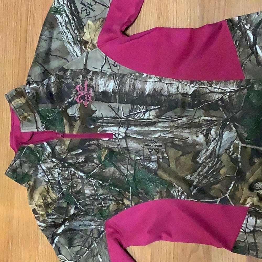 Realtree quarter zip